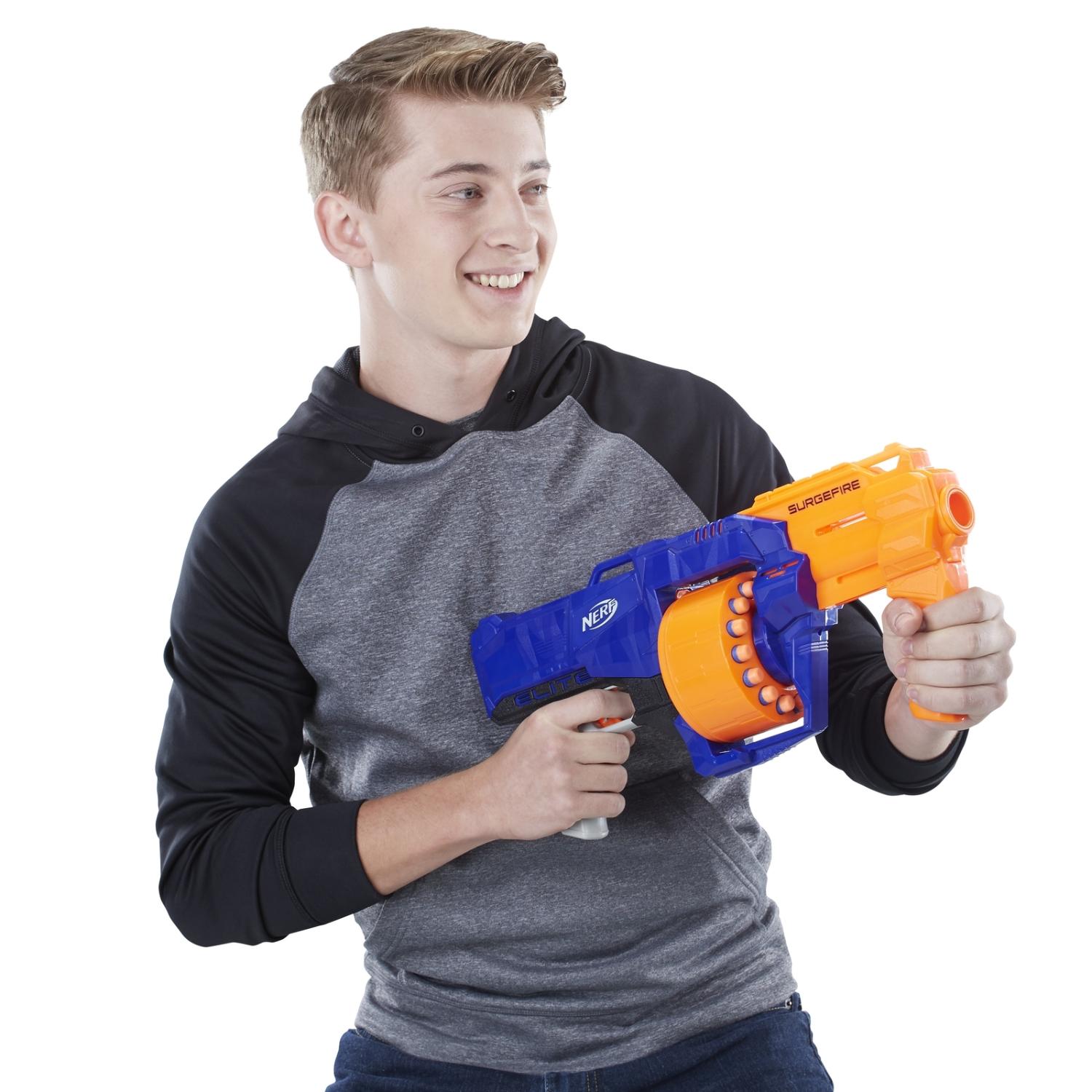 Бластер Nerf Nstrike Elite Surgefire с 15 дротиками  